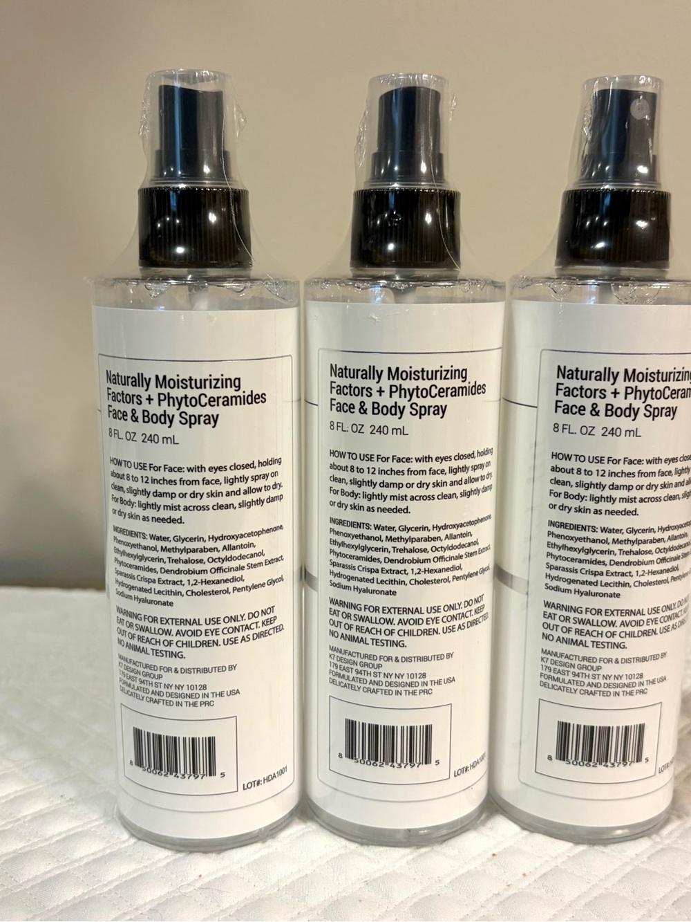 Revive RX Naturally Moisturizing Face & Body Spray 3x  8oz - Picture 2 of 2